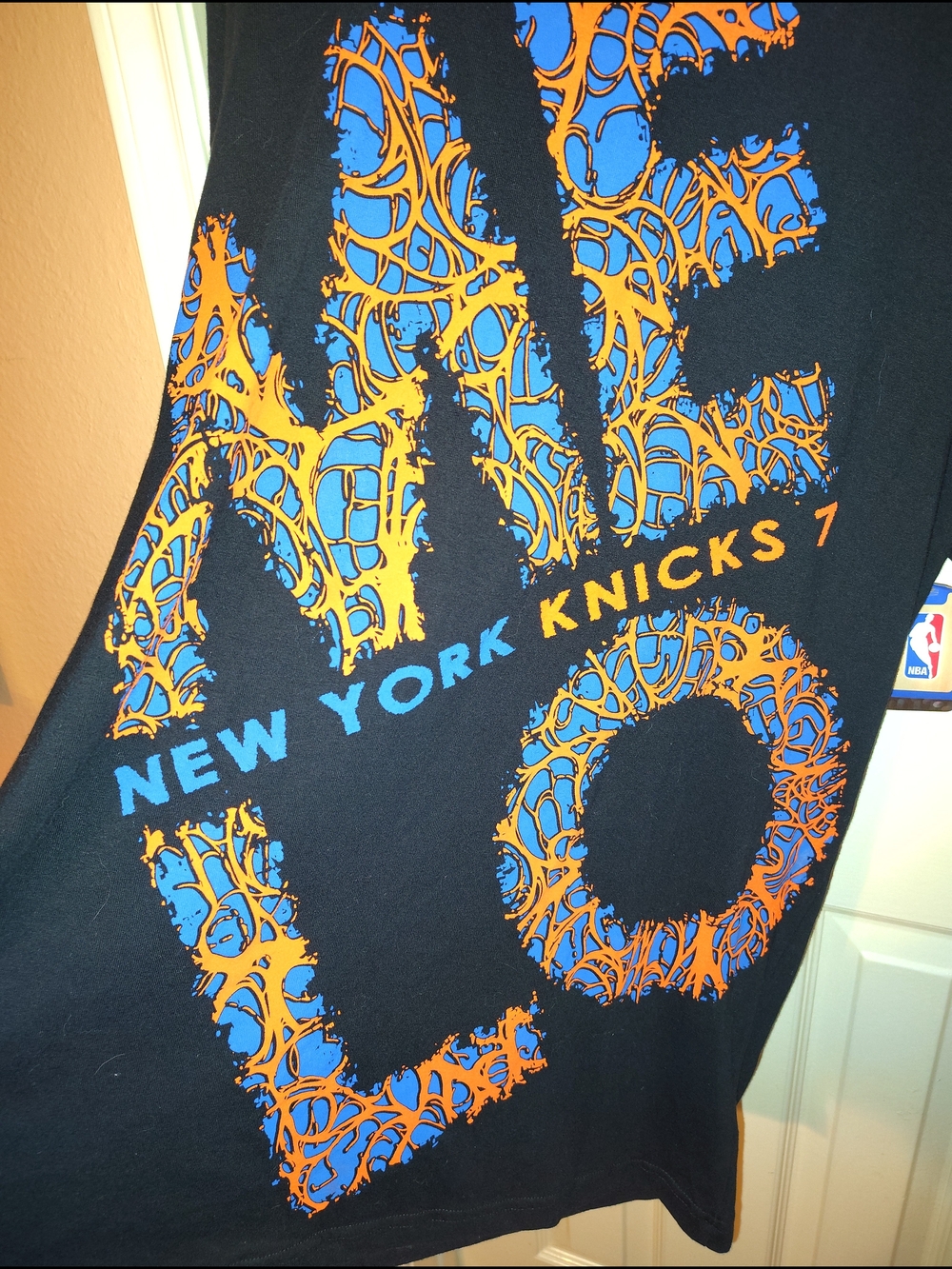 New York Knicks UNK 2010s T-Shirt - Black - XL by Fanatics Real Vintage - Picture 2 of 5